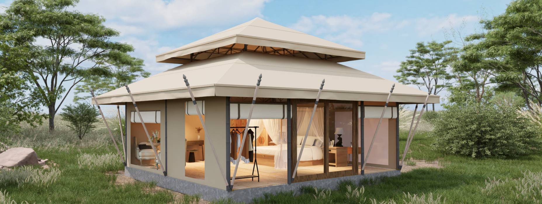 金昌户外野奢帐篷